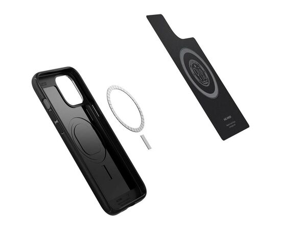Чехол для моб. телефона Spigen Apple iPhone 12 Pro Max Mag Armor, Black (ACS01864), изображение 6 Чехол для моб. телефона Spigen Apple iPhone 12 Pro Max Mag Armor, Black (ACS01864), изображение 6
