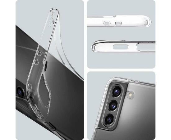 Чехол для моб. телефона Spigen Samsung Galaxy S21+ Crystal Flex, Crystal Clear (ACS02414), изображение 3 Чехол для моб. телефона Spigen Samsung Galaxy S21+ Crystal Flex, Crystal Clear (ACS02414), изображение 3