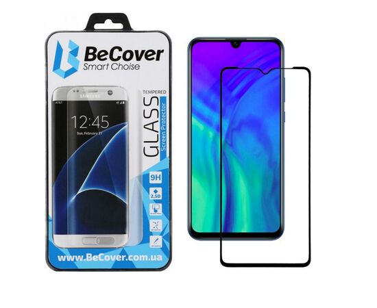 Стекло защитное BeCover Honor 20 Lite Black (704546)