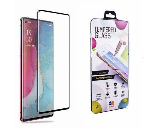 Стекло защитное Drobak OPPO Reno3 Pro (Black) (121252)