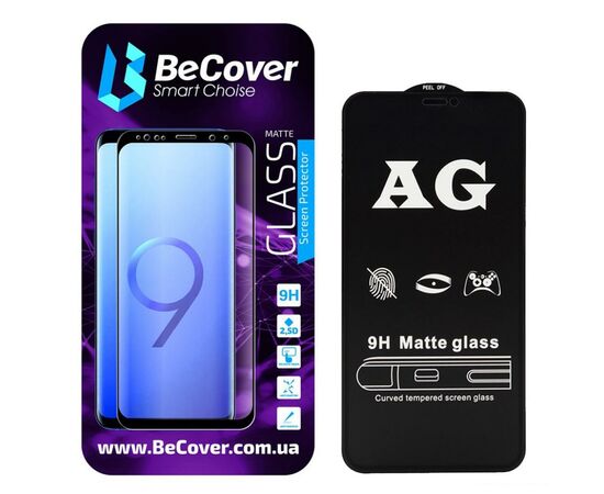 Стекло защитное BeCover AG Matte Samsung Galaxy J4 2018 SM-J400 Black (703154)