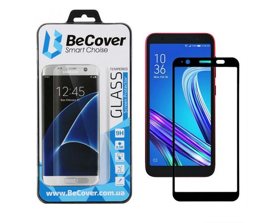 Стекло защитное BeCover ASUS ZenFone Live L2 Black (703669)