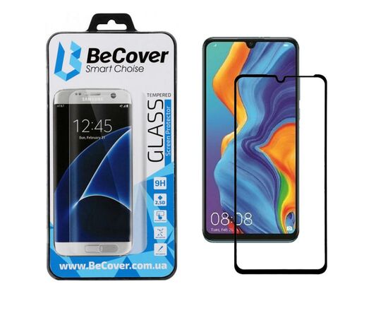 Скло захисне BeCover Huawei P30 Lite Black (703833)