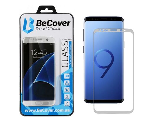 Скло захисне BeCover Samsung Galaxy S9+ SM-G965 White (704698)