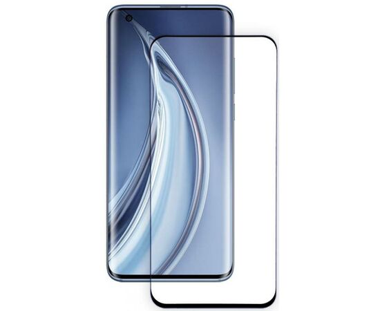 Стекло защитное BeCover 3D Curved Edge Xiaomi Mi 10 Pro Black (704829)