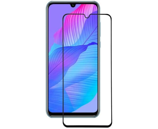 Стекло защитное BeCover Huawei Y8p / P Smart S Black (705142)