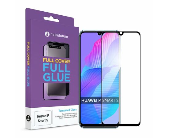 Стекло защитное MakeFuture Huawei P Smart S Full Cover Full Glue (MGF-HUPSS)