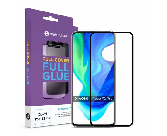 Стекло защитное MakeFuture Xiaomi Poco F2 Pro F (MGF-XPF2P)