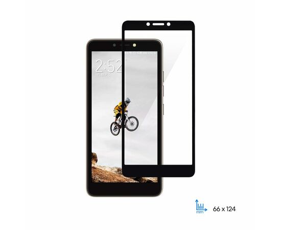 Стекло защитное 2E Basic TECNO POP 2F (B1F) , 2.5D FCFG, black border (2E-TC-P2F-SMFCFG-BB)