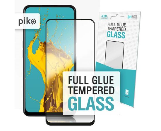 Скло захисне Piko Full Glue Oppo A52 (black) (1283126503016)