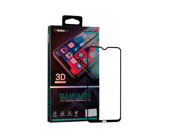 Стекло защитное Gelius Pro 3D for Xiaomi Redmi Note 8 Black (00000075560)