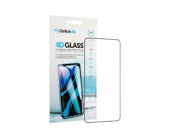 Стекло защитное Gelius Pro 4D for Huawei P40 Lite Black (00000079480)