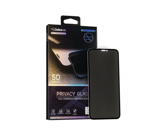 Стекло защитное Gelius Pro 5D Privasy Glass for iPhone XS Max Black (00000070959), изображение 6 Стекло защитное Gelius Pro 5D Privasy Glass for iPhone XS Max Black (00000070959), изображение 6