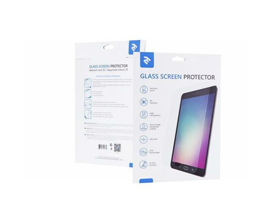 Скло захисне 2E Samsung TAB S7+ (T975), 2.5D, Clear (2E-G-TABS7+-LT2.5D-CL)