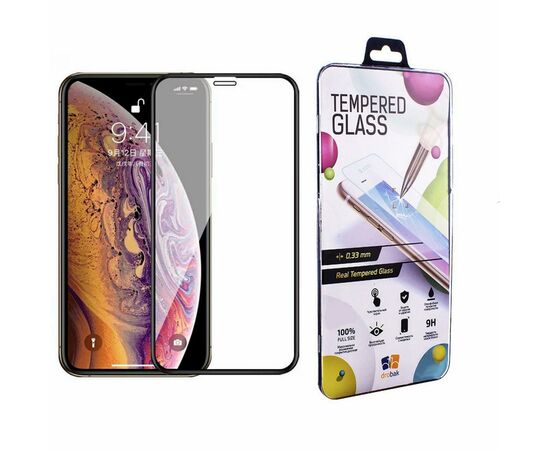 Стекло защитное Drobak Apple iPhone X Full Cover Full Glue (Black) (121293) (121293)