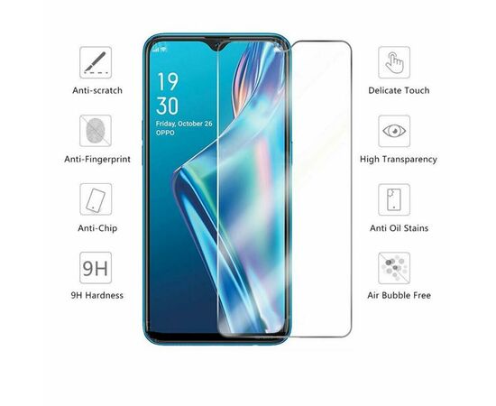 Скло захисне Drobak OPPO A12 (Tempered glass) (222206) (222206), зображення 2 Скло захисне Drobak OPPO A12 (Tempered glass) (222206) (222206), зображення 2