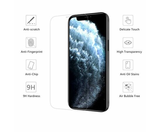 Скло захисне Drobak Apple iPhone 12 (232313) (232313), зображення 2 Скло захисне Drobak Apple iPhone 12 (232313) (232313), зображення 2