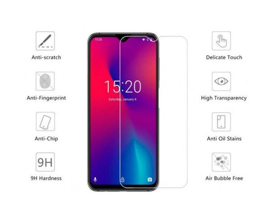Скло захисне Drobak Blackview A80 Pro Tempered glass (222235) (222235), зображення 2 Скло захисне Drobak Blackview A80 Pro Tempered glass (222235) (222235), зображення 2
