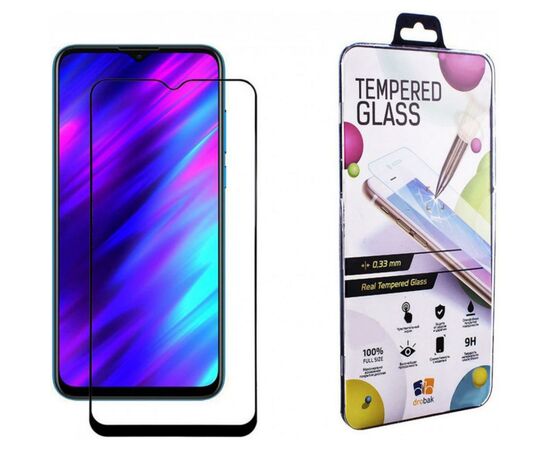 Стекло защитное Drobak Meizu M10 (Black) (121259) (121259)