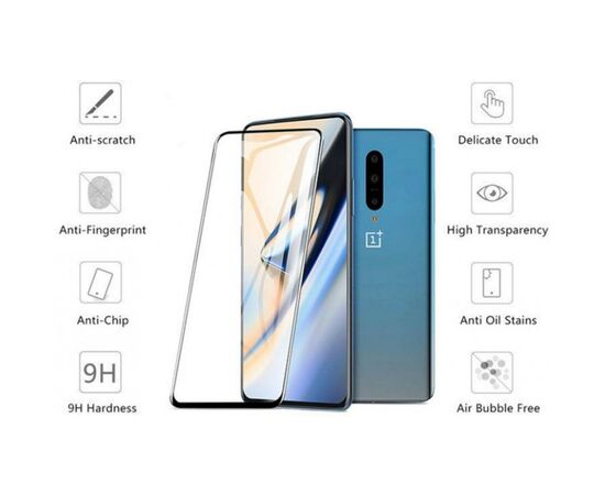 Стекло защитное Drobak OnePlus 8 Pro (Black) (121250) (121250), изображение 2