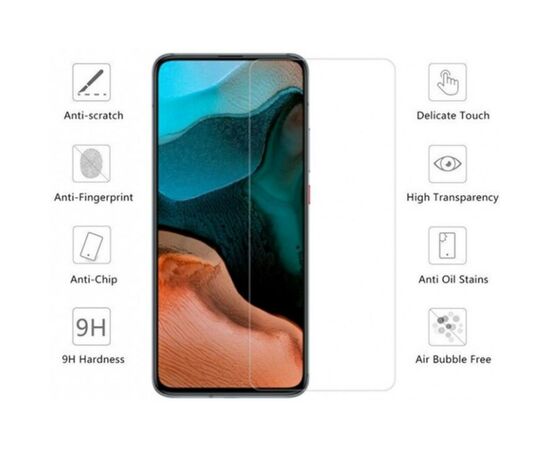 Скло захисне Drobak Poco F2 Pro Tempered glass (222240) (222240), зображення 2 Скло захисне Drobak Poco F2 Pro Tempered glass (222240) (222240), зображення 2