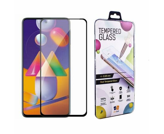 Стекло защитное Drobak Samsung Galaxy M31s (Black) (222297) (222297)