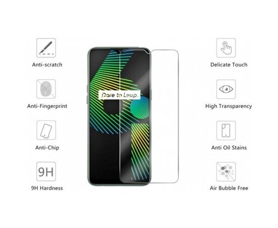 Скло захисне Drobak Realme 6i (121269) (121269), зображення 2 Скло захисне Drobak Realme 6i (121269) (121269), зображення 2