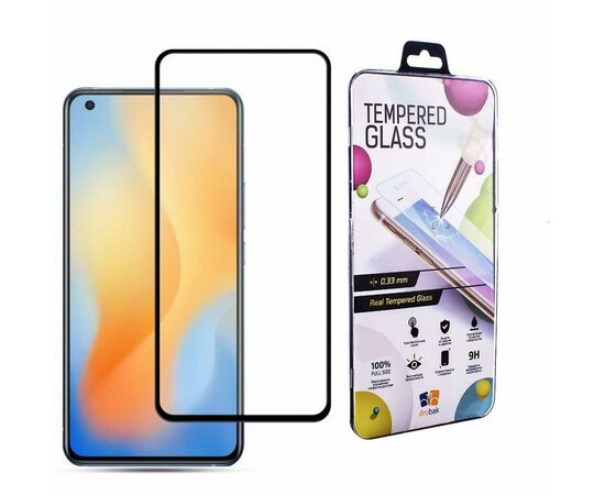 Скло захисне Drobak Vivo Y30 Full Cover Full Glue (Black) (222230) (222230)
