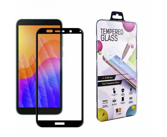 Стекло защитное Drobak Huawei Y5p (Black) (121285) (121285)