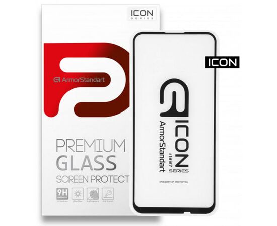 Стекло защитное Armorstandart Icon Huawei P40 Lite E Black (ARM56466-GIC-BK)