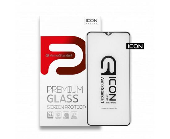 Скло захисне Armorstandart Icon Vivo Y19 Black (ARM55991-GIC-BK)