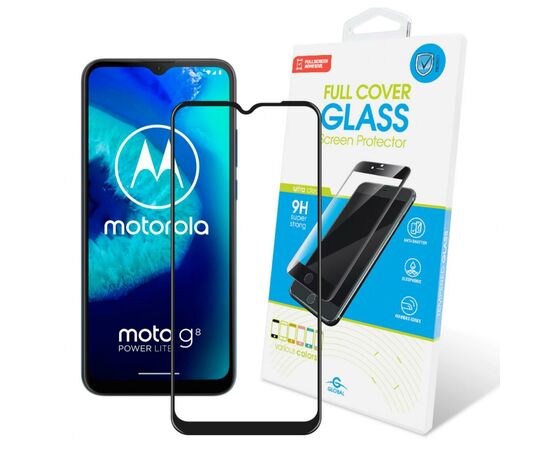 Стекло защитное Global Global Full Glue MOTO G8 Power Lite (1283126505669)