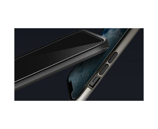 Стекло защитное Spigen iPhone 12 mini Glas tR EZ Fit (Privacy) (2Pack) (AGL01813), изображение 5 Стекло защитное Spigen iPhone 12 mini Glas tR EZ Fit (Privacy) (2Pack) (AGL01813), изображение 5