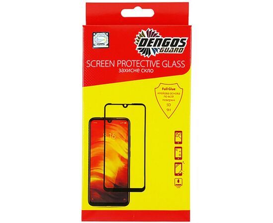 Стекло защитное Dengos Full Glue SD iPhone 12 Mini, black frame (TGFG-SD-02)