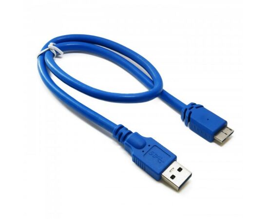 Дата кабель USB 3.0 AM to Micro B 0.5m Extradigital (KBU1625), зображення 4 Дата кабель USB 3.0 AM to Micro B 0.5m Extradigital (KBU1625), зображення 4