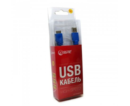 Дата кабель USB 3.0 AM to Micro B 0.5m Extradigital (KBU1625), зображення 5 Дата кабель USB 3.0 AM to Micro B 0.5m Extradigital (KBU1625), зображення 5