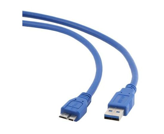 Дата кабель USB 3.0 AM to micro USB 3.0m Cablexpert (CCP-mUSB3-AMBM-10)