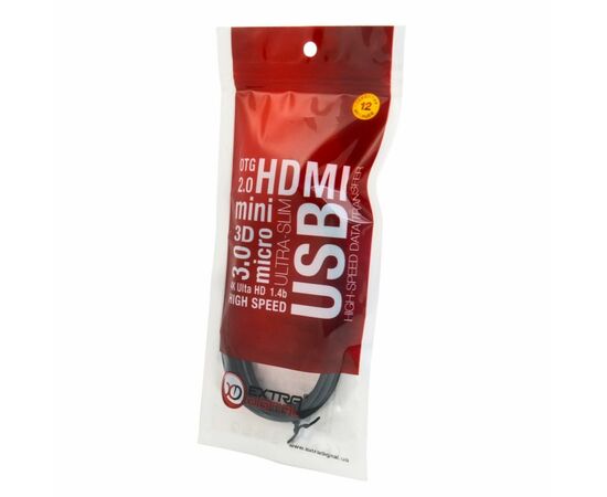 Дата кабель USB 2.0 AM to Micro 5P 1.5m Extradigital (KBU1662), зображення 5 Дата кабель USB 2.0 AM to Micro 5P 1.5m Extradigital (KBU1662), зображення 5