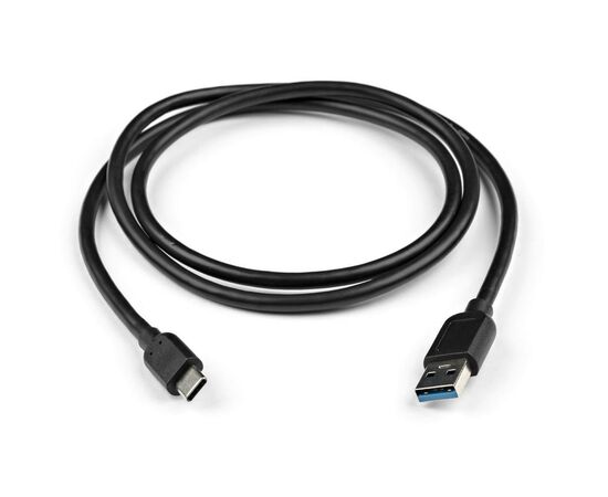 Дата кабель USB 3.0 Type-C to AM 1 m Vinga (VCPDCAM30TC1BK)