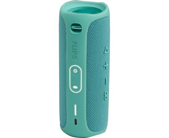 Акустична система JBL Flip 5 Teal (JBLFLIP5TEAL), зображення 3 Акустична система JBL Flip 5 Teal (JBLFLIP5TEAL), зображення 3