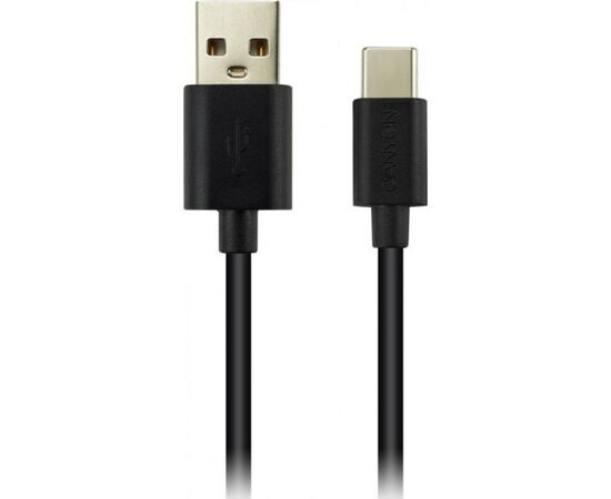 Дата кабель USB 2.0 AM to Type-C 1.8m 1A black Canyon (CNE-USBC2B), зображення 2 Дата кабель USB 2.0 AM to Type-C 1.8m 1A black Canyon (CNE-USBC2B), зображення 2