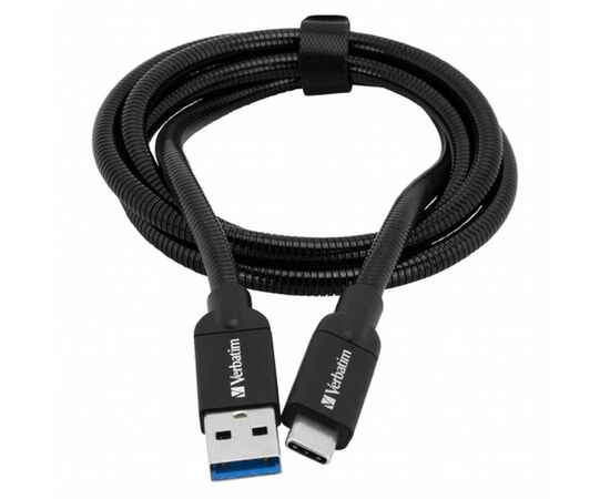 Дата кабель USB 3.1 AM to Type-C 1.0m black Verbatim (48871)