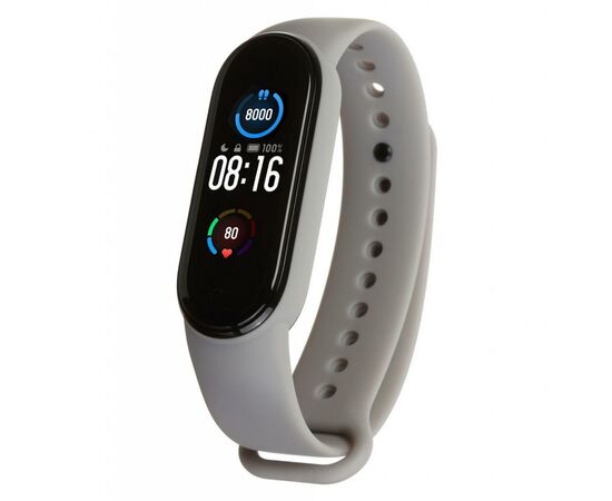 Ремешок для фитнес браслета Armorstandart для Xiaomi Mi Band 5 Light Grey (ARM57006)
