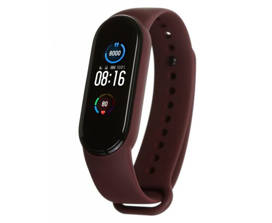 Ремешок для фитнес браслета Armorstandart для Xiaomi Mi Band 5 Marsala (ARM57000)