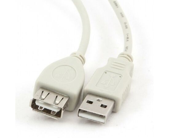 Дата кабель USB 2.0 AM/AF 0.75m Cablexpert (CC-USB2-AMAF-75CM/300), изображение 2 Дата кабель USB 2.0 AM/AF 0.75m Cablexpert (CC-USB2-AMAF-75CM/300), изображение 2