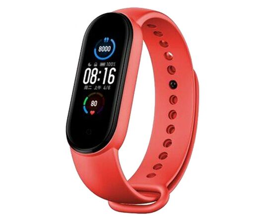 Ремешок для фитнес браслета Armorstandart Superhero Edition для Xiaomi Mi Band 5 Spider Man Red (ARM57066), изображение 2 Ремешок для фитнес браслета Armorstandart Superhero Edition для Xiaomi Mi Band 5 Spider Man Red (ARM57066), изображение 2