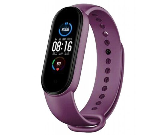 Ремешок для фитнес браслета Armorstandart Superhero Edition для Xiaomi Mi Band 5 Thanos Violet (ARM57067), изображение 2 Ремешок для фитнес браслета Armorstandart Superhero Edition для Xiaomi Mi Band 5 Thanos Violet (ARM57067), изображение 2