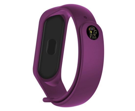 Ремешок для фитнес браслета Armorstandart Superhero Edition для Xiaomi Mi Band 5 Thanos Violet (ARM57067)