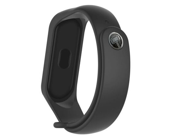 Ремешок для фитнес браслета Armorstandart Superhero Edition для Xiaomi Mi Band 5 Thor Dark Grey (ARM57068)