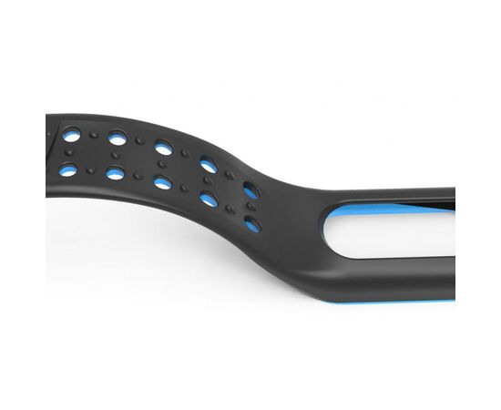 Ремінець до фітнес браслета BeCover Colour Style для Xiaomi Mi Smart Band 5 Black-Blue (705154), зображення 4
